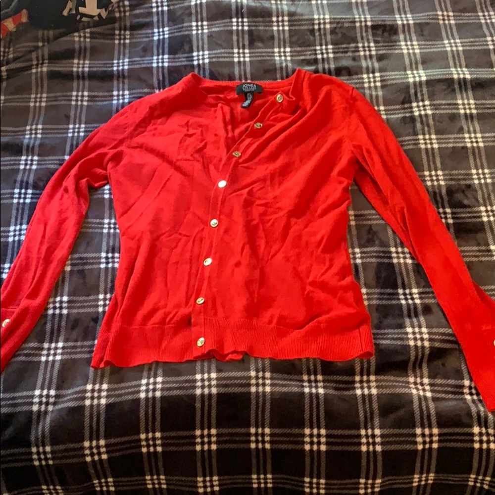 Cute, Comfy, and Fancy red Cardigan